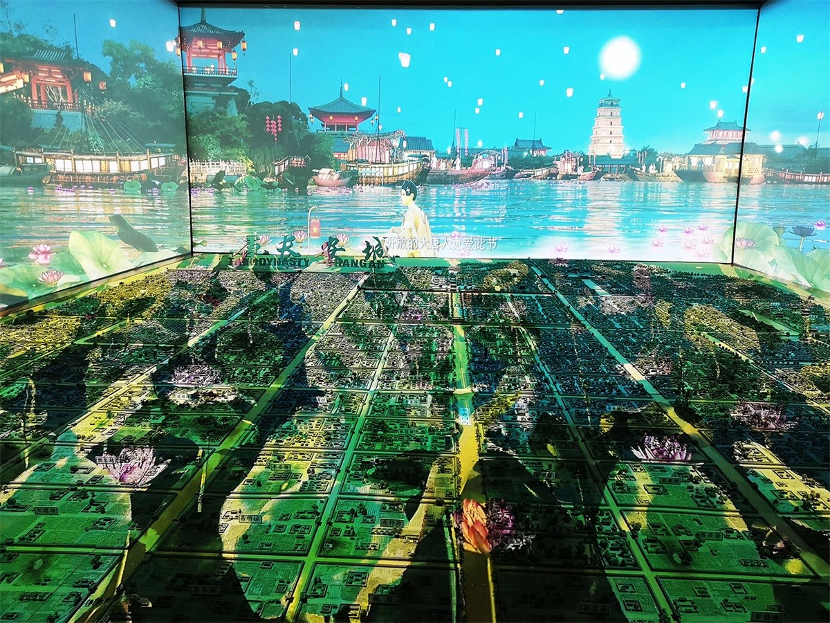 大唐芙蓉園沉浸式沙盤投影