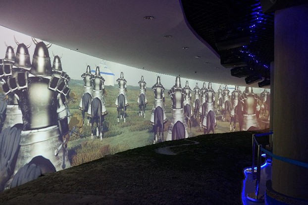 江格爾宮360°環幕投影