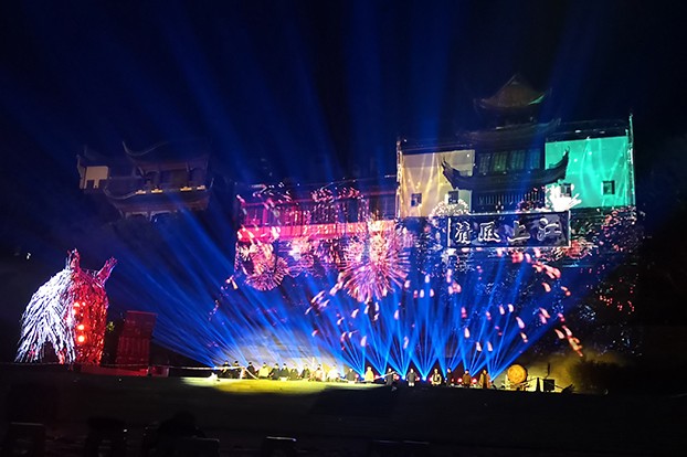 張飛廟景區(qū)實景演藝
