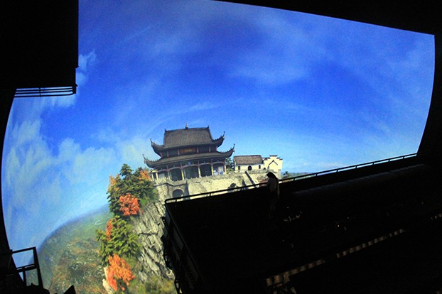 合肥萬達《飛越安(ān)徽》飛行影院