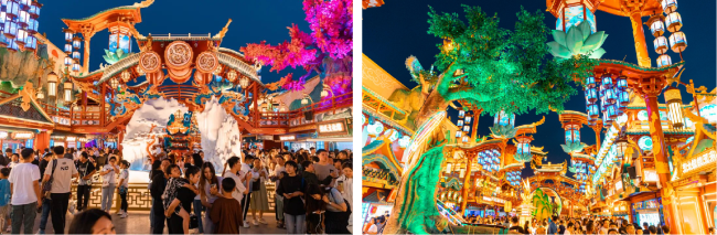 青島明月·山(shān)海間不夜城人氣爆棚,赢康科(kē)影達參與打造國(guó)潮夜遊 青島明月·山(shān)海間不夜城人氣爆棚,赢康科(kē)影達參與打造國(guó)潮夜遊