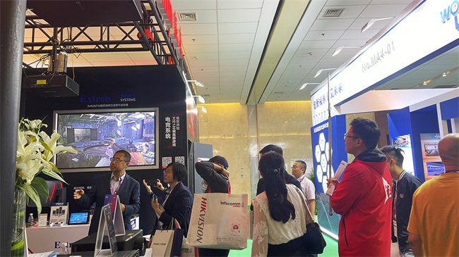 InfoComm展會精(jīng)彩繼續,為(wèi)您揭曉赢康展位更多(duō)亮點細節 InfoComm展會精(jīng)彩繼續,為(wèi)您揭曉赢康展位更多(duō)亮點細節